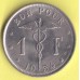 Бельгия 1 франк 1934г.